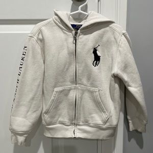 4T Ralph Lauren zip up hoodie